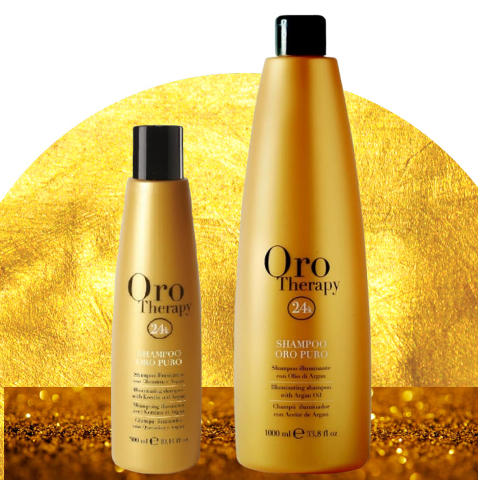 Fanola Oro Puro Illuminating Shampoo - [London Salon]