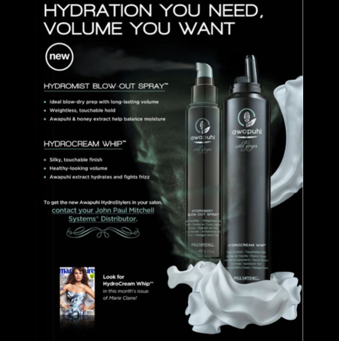 Paul Mitchell Awapuhi Wild Ginger HydroCream Whip Mousse - [London Salon]