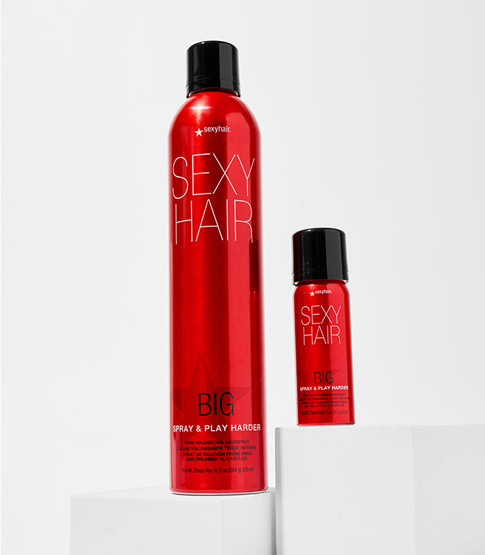 Sexyhair Spray & Play Harder - สเปรย์จับทรงผมแข็งปานกลาง